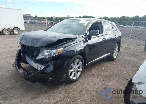2010 Lexus Rx 350 350 z USA, uszkodzony, nr VIN 2T2ZK1BA7AC017541